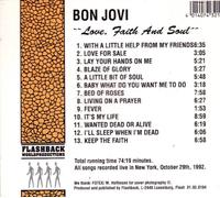Love, faith and soul (live, New York, Oct. 29th, 1992)