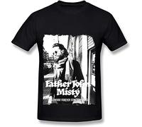 Love Father John Misty Tour Fashion T Shirt for Men Black XL