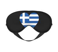 Love Flag 1 Love Flag Sleep Masks Adjustable Strap Soft Eye Mask for Women Men Travel Work Home