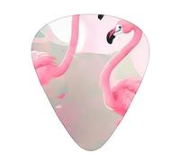 Love flamingo the 12-piece guitar picks include three picks: thin, medium and heavy. suitable for electric, acoustic and bass guitars of all strengths