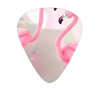 Love Flamingo Wear-resistant guitar picks for guitar, bass, electric guitar, ukulele, thin, medium, heavy, 12-piece guitar picks
