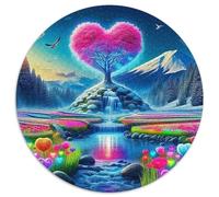 Love Flowers 1000 Piece Paper Jigsaw Puzzle Color Challenge Impossible Jigsaw Puzzles Blooming Garden For Adults And Kids Gifts 1000pcs (67.5x67.5cm)