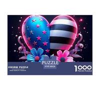 Love Flowers 1000 Pieces Jigsaw Puzzles For Adults And Kids Fun Brainteasing Colourful Creativity Gift Giving 38x26cm/1000pcs