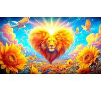 Love-Flowers 1000 Pieces Jigsaw Puzzles for Adults Challenging Game Jigsaw Puzzle Home Decoration for Adults Gifts 75x50cm/1000pcs