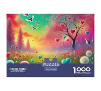 Love Flowers Carefully Designed Jigsaw Puzzle for Mindful Home Activities, Built Around Fantasy to Encourage Patience Concentration And Meaningful Screen Free Time 70x50cm/1000pcs