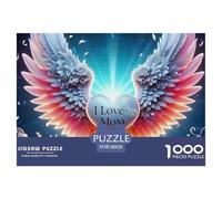 Love Flowers Classic Style Jigsaw Puzzle Encouraging Mindful Play, Built Around Fantasy And Presented with A Composed British Visual Flow for Lasting Appeal 38x26cm/1000pcs