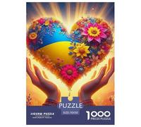 Love Flowers Jigsaw Puzzle Created for Mindful Family Activities, Built Around Fantasy And Encouraging Focus Cooperation And Gentle Mental Challenge 70x50cm/1000pcs
