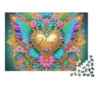 Love Flowers Jigsaw Puzzle Love 1000 Pieces Eco-friendly Paper Bundle for Adults 12+ Home Decor Puzzle 52x38cm/1000pcs