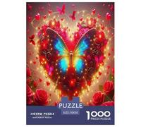 Love Flowers Jigsaw Puzzles for Adult The Impossible Challenge 1000 Pieces Difficult Hard Jigsaw Puzzles for Man And Woman with Letters on Back 70x50cm/1000pcs