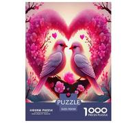Love Flowers Jigsaw Puzzles for Adults Challenging Puzzles The Impossible Challenge 1000 Pieces Difficult Hard Jigsaw Puzzles for Man And Woman with Letters on Back 70x50cm/1000pcs
