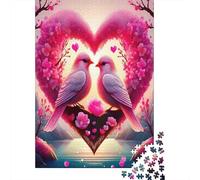 Love Flowers Puzzle Blue Ocean Fantasy Creatures Jigsaw Puzzle Educational Game Decompression Impossible Hard Difficult Challenging 70x50cm/1000pcs