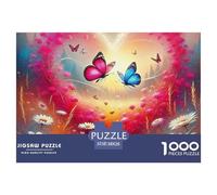 Love Flowers Puzzles 1000 Pieces Age 14+ for Adults Whimsical Challenge Colourful Creativity & Gift Giving 38x26cm/1000pcs