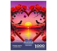 Love Flowers Refined Jigsaw Puzzle Experience Tailored for Quiet Evenings, Blending Fantasy with A Clean UK-style Composition for Focused And Calming Play 70x50cm/1000pcs