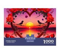 Love Flowers Refined Leisure Jigsaw Puzzle Suitable for Quiet Evenings, Highlighting Fantasy with A Clear Structured Layout That Encourages Focus And Relaxation 70x50cm/1000pcs