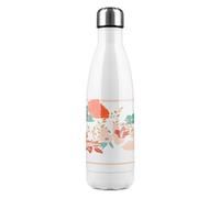 Love & Flowers Stainless Steel Bottle Benjamin Tate Design Natural One Size