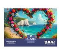 Love Flowersjigsaw Puzzle Adult 1000 Piece Challenge, Impossible Hard Challenging Puzzle, Creative Adult Gifts for Adults And Kids Age 14+ 70x50cm/1000pcs