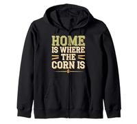 Love for Midwestern Culture Rural Scenery Heartland Pride Zip Hoodie