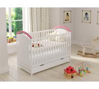 Love For Sleep Amie Cot Bed 120X60Cm With Drawer