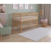 Love For Sleep Asher Cot Bed 120X60Cm With Microfiber Quilted Mattress