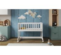 Love For Sleep Smartcrib Smart 6In1 Bedside Crib 90X40Cm With Microfibre Quilted Mattress