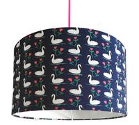Love Frankie 30cm x 20cm SALE - Midnight Blue Handmade Swan Lampshade