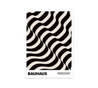 Love Frankie Bauhaus Art Print - Waves - A2