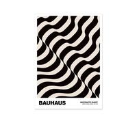 Love Frankie Bauhaus Art Print - Waves - A3