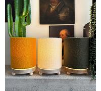 Love Frankie Boucle Cordless Lamps - 3 Colours Available - Buttermilk - Neutral - Titch - No - I Will Supply My Own