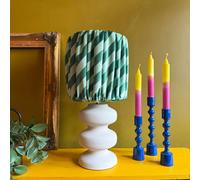 Love Frankie Candy Twist Gathered Shades - Apple Sours - Ceiling Pendant / Arc Lamp