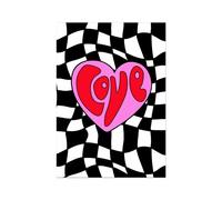 Love Frankie Checkmate Love Poster - A2