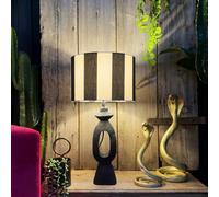Love Frankie Freyja Totem Table Lamp in Charcoal