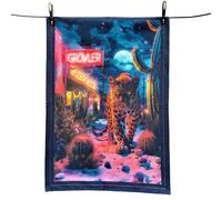 Love Frankie Growler Leopard Tea Towel
