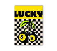 Love Frankie Lucky 8 Art Print - A0