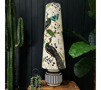 Love Frankie Mythical Plumes in Parchment Oversized Cone Lampshades - Queen