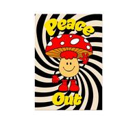 Love Frankie Peace Out Art Print - A1