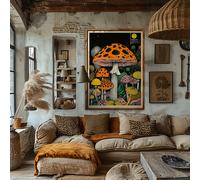 Love Frankie Pipe Dream Artwork - Framing Options Available - Black - A4 - Floating Canvas