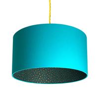 Love Frankie Senzo Spot Animal Print Silhouette Lampshade in Jade - Table / Floor Lamp - 60cm Diameter x 30cm Height / (24" x 12")