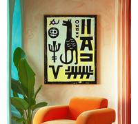 Love Frankie The Donkey: Guardian Artwork - Framing Options Available - Ash - A1 - Floating Canvas