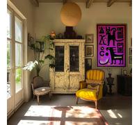 Love Frankie The Elk: Endurance Artwork - Framing Options Available - White - A3 - Framed Print