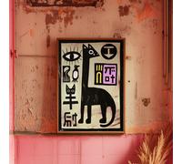 Love Frankie The Penguin: Grace Artwork - Framing Options Available - A3 - Floating Canvas