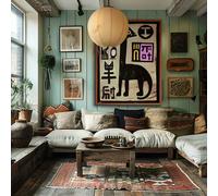 Love Frankie The Penguin: Grace Artwork - Framing Options Available - Black - A1 - Floating Canvas