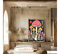 Love Frankie Wild Things Artwork - Framing Options Available - Floating Canvas - A1