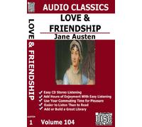 Love & Freindship - Unabridged Cd Audio Set - Jane Austen