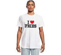 Mister Tee Men's Mt3307-love Fries Tee T-Shirt, White, M