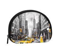 Love from New York Minis Storage Bag Shell Wallet Small Coin Purse with Minis with Zipper Change Purse for Coin Keys You Can Also Store Any Small Objects You Want