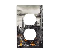 Love From New York Wall Plates Covers 1 Gang Duplex Light Switch Cover Plate Electrical Wall Plates Receptacle Covers Decorative Outlet Covers For Home Decor