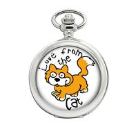 Love from the cat Pocket Watch