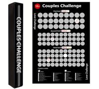 Love Game Scratch Off Poster, 100 Dates Scratch Off Poster, Perfect Couple Gift, Date Night, Anniversary for Couples, Birthday Gifts for Women, Wedding Gifts