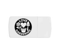 'Love Gardening' Pill Box with Tablet Splitter (PI00035038)