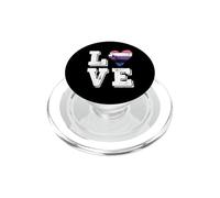 Love Gender Fluid Flag PopSockets PopGrip for MagSafe